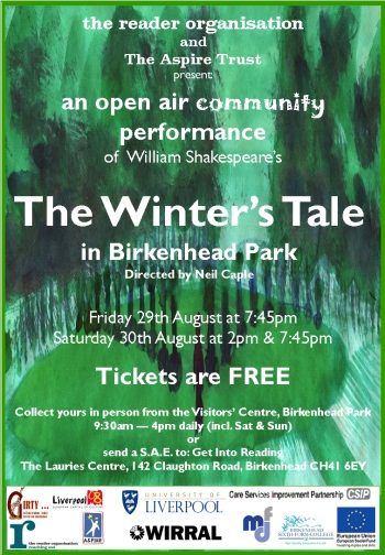 wcsposter Wirral Community Shakespeare