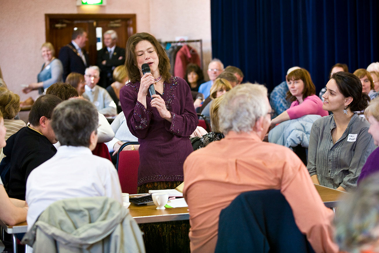 Reading Hero, Louise Jones, at the GIR Get-together 2008