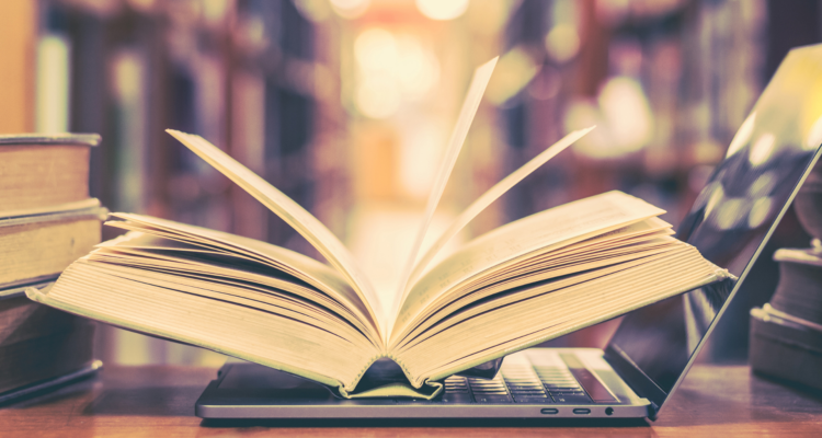 An open book image