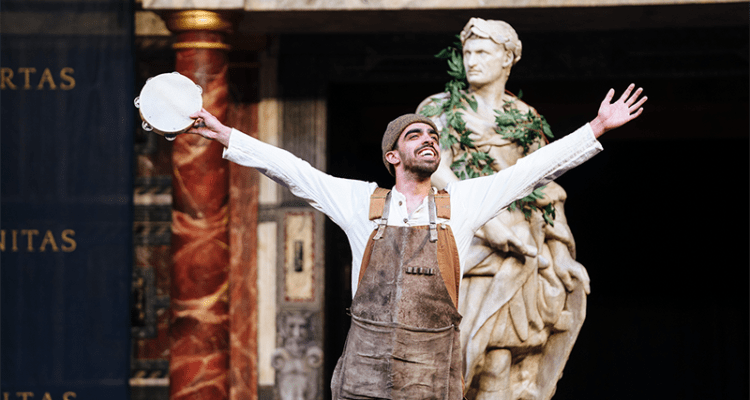 Omar Bynon as Cobbler. Photographer: Helen Murray